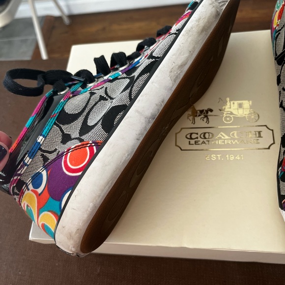 Coach high top sneakers - Picture 7 of 13